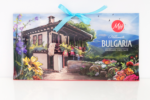 Ръчно направен млечен шоколад Milete „Welcome to Bulgaria“ – Възрожденска къща (80g)